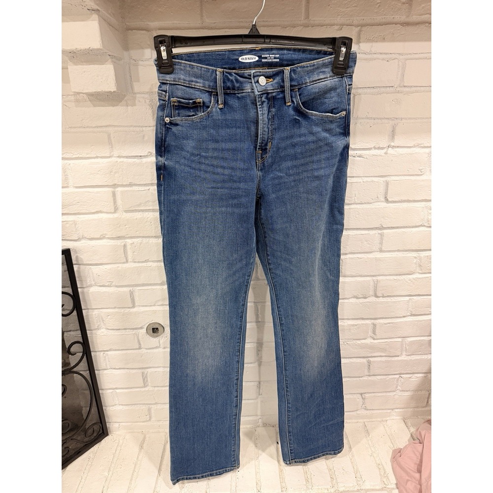 Old Navy High-Waisted Kicker Boot-Cut Jeans Women's Size 2